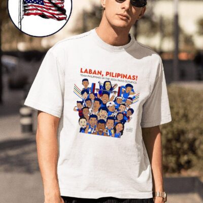 Team Philippines in the 2024 Paris Olympics team cartoon shirt