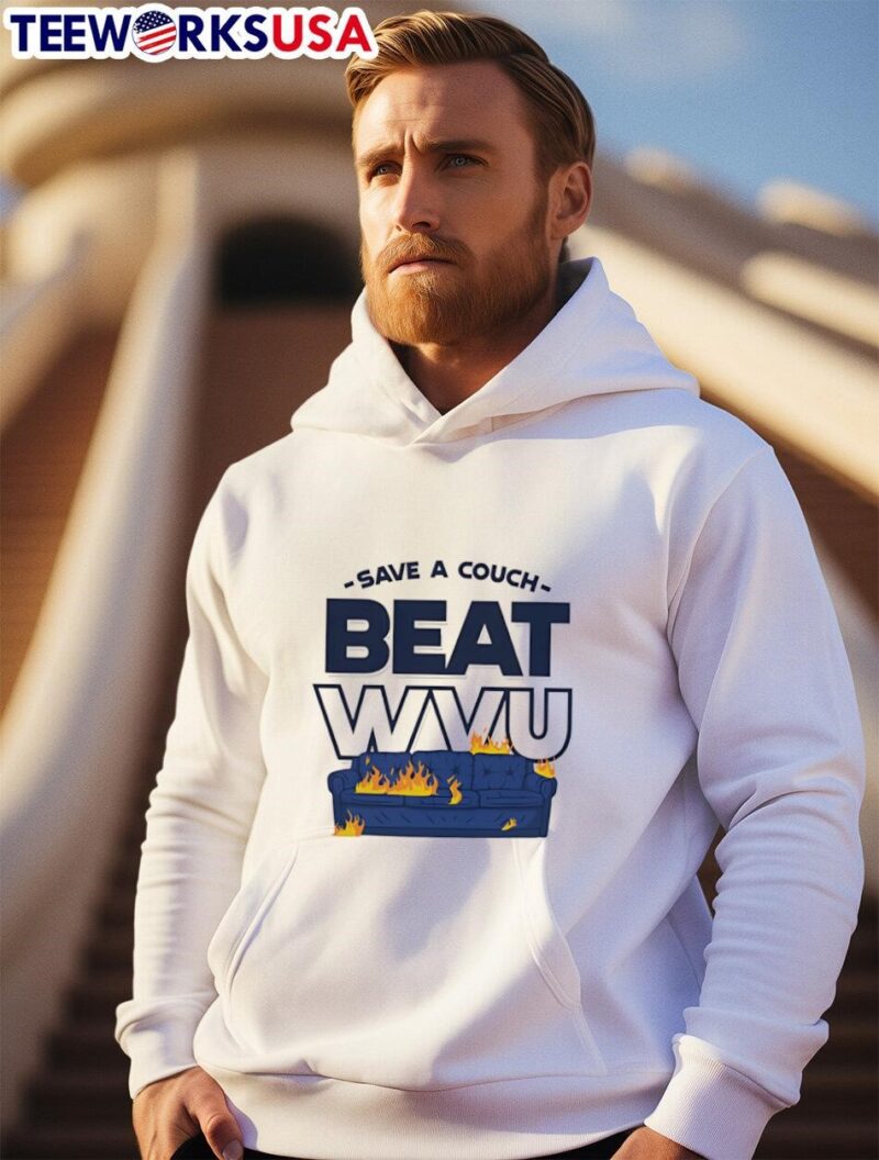 Save A Couch Beat WVU hoodie