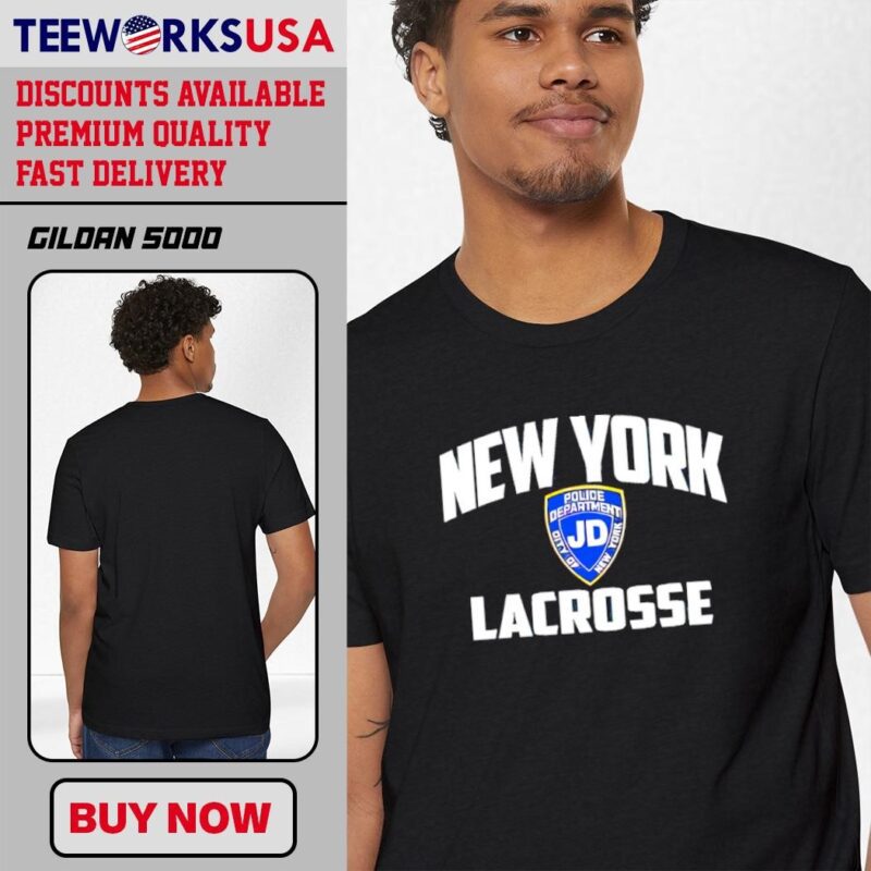 Top NYPD New York Lacrosse In Memory of Jonathan Diller black-t-shirt