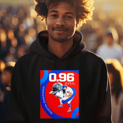Shota Imanaga Chicago Cubs 0.96 era hoodie