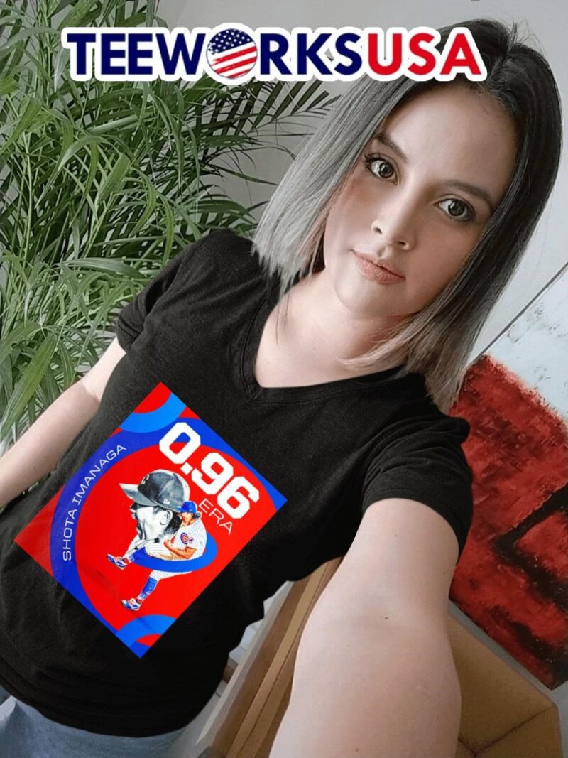 Shota Imanaga Chicago Cubs 0.96 era women-t-shirt