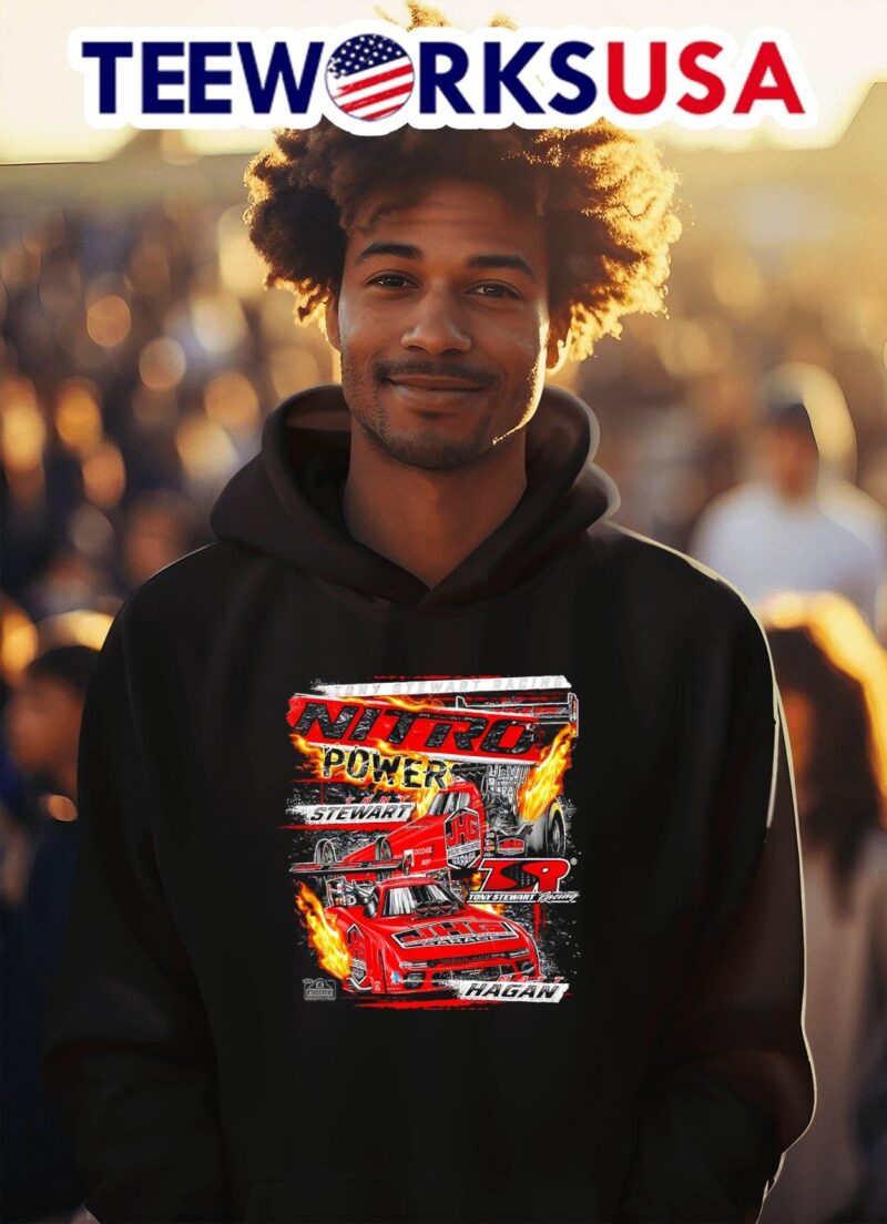 Tony Stewart Racing Nitro power JHG Matt Hagan hoodie