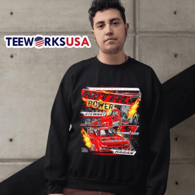 Tony Stewart Racing Nitro power JHG Matt Hagan sweater