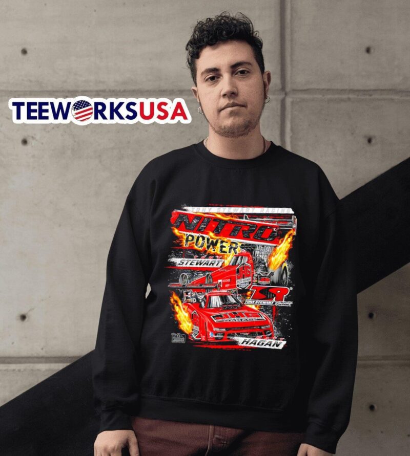 Tony Stewart Racing Nitro power JHG Matt Hagan sweater