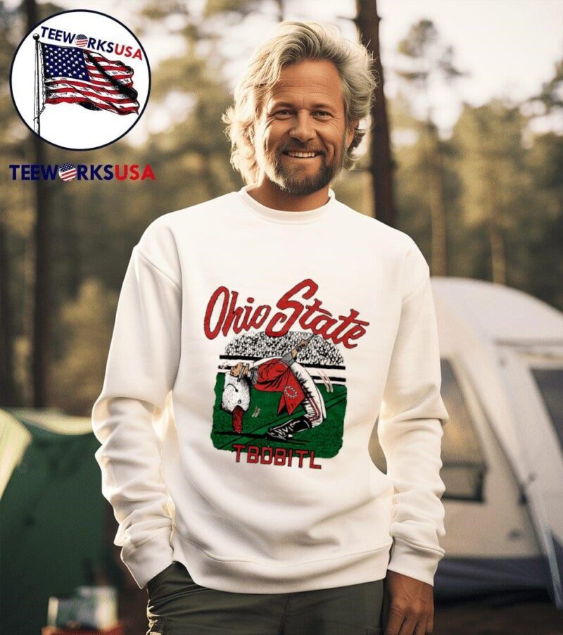 Ohio State Buckeyes TBDBITL drum major sweater