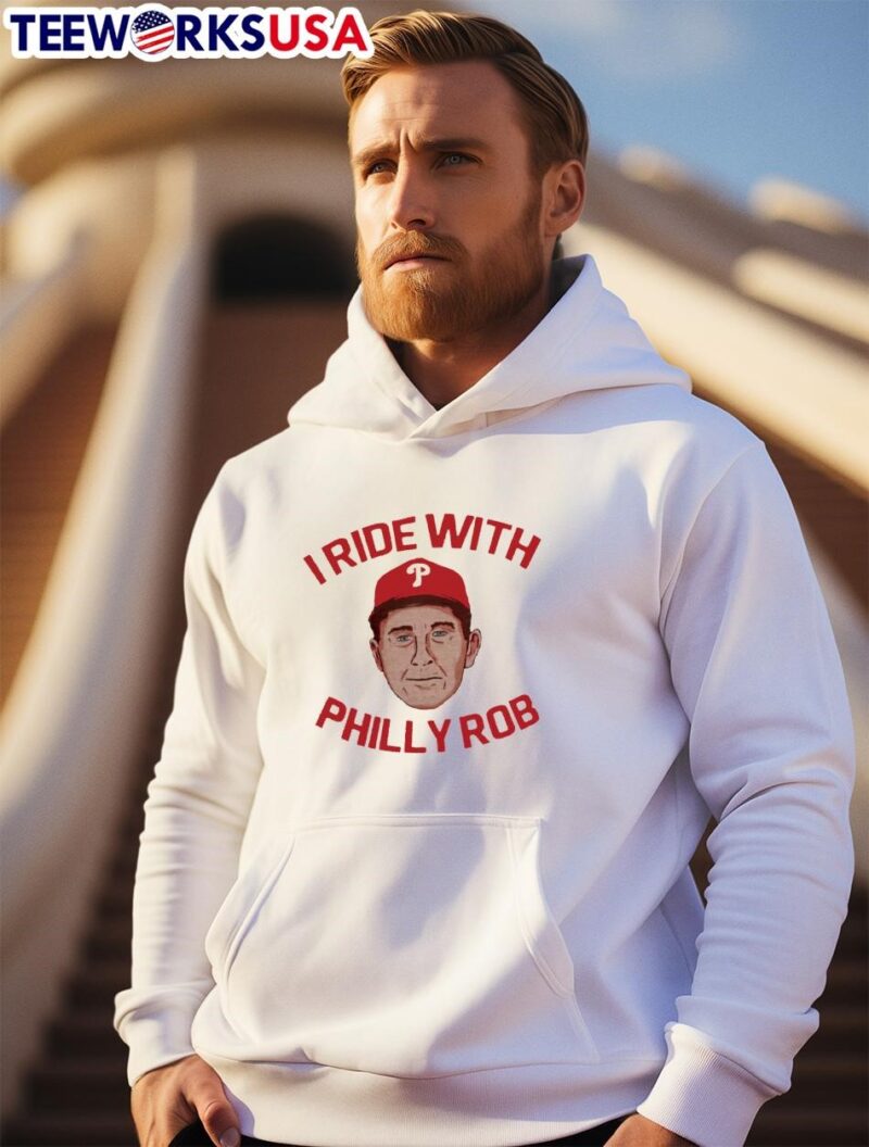 Philadelphia Phillies I ride with philly Rob Thomson hoodie