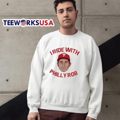 Philadelphia Phillies I ride with philly Rob Thomson sweater