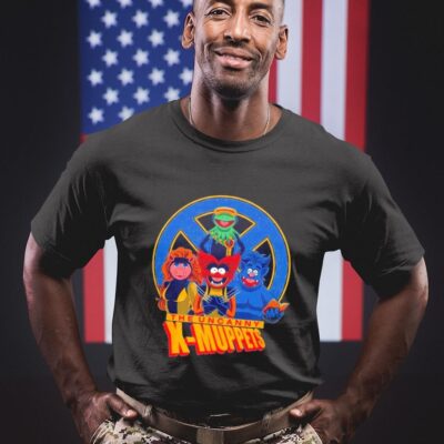The uncanny X-Muppets the Muppets and X-Men mashup shirt
