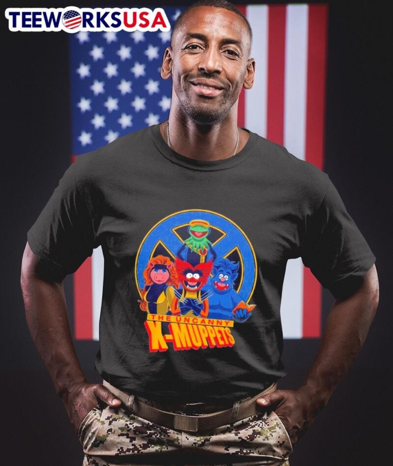 The uncanny X-Muppets the Muppets and X-Men mashup shirt