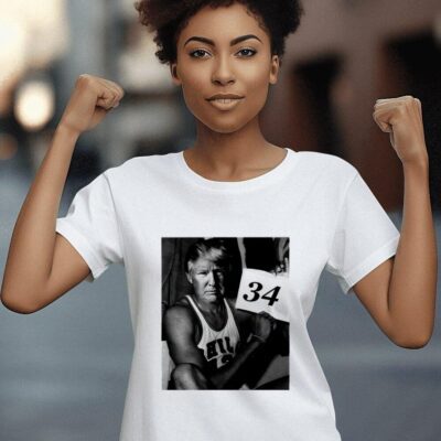 Mike taddow Trump 340 not guilty women-t-shirt