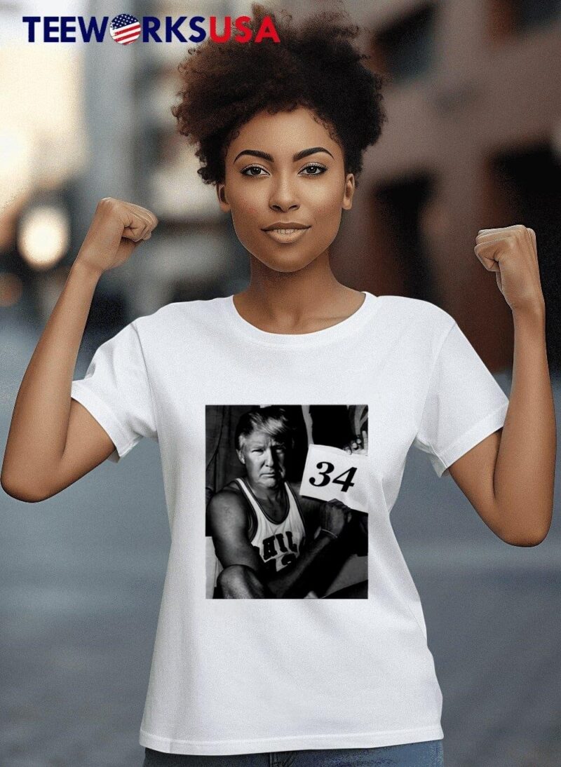 Mike taddow Trump 340 not guilty women-t-shirt