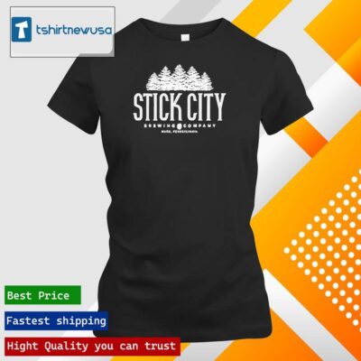 Original Stick City Brewing Company 2024 T ladies tee shirt