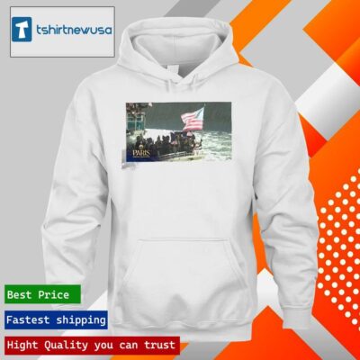 Official LeBron James Washington Crossing the Delaware 2024 T hoodie