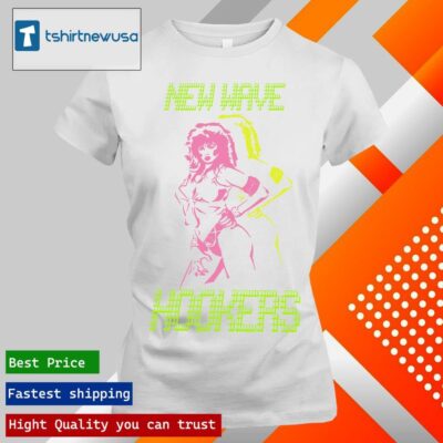 Official Traci Lords New Wave Hookers ladies tee