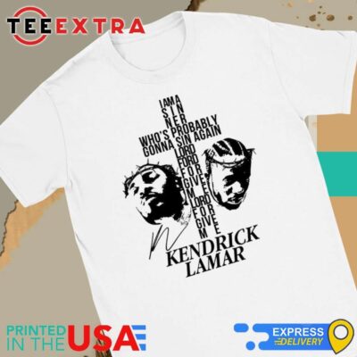 Official Kendrick Lamar Not Like Us I Am A Sinner Who's Probably Gonna Sin Again Women Tee