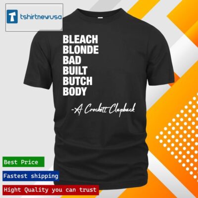 Official The Clapback Collection By Jasmine Crockett 2024 T Shirt
