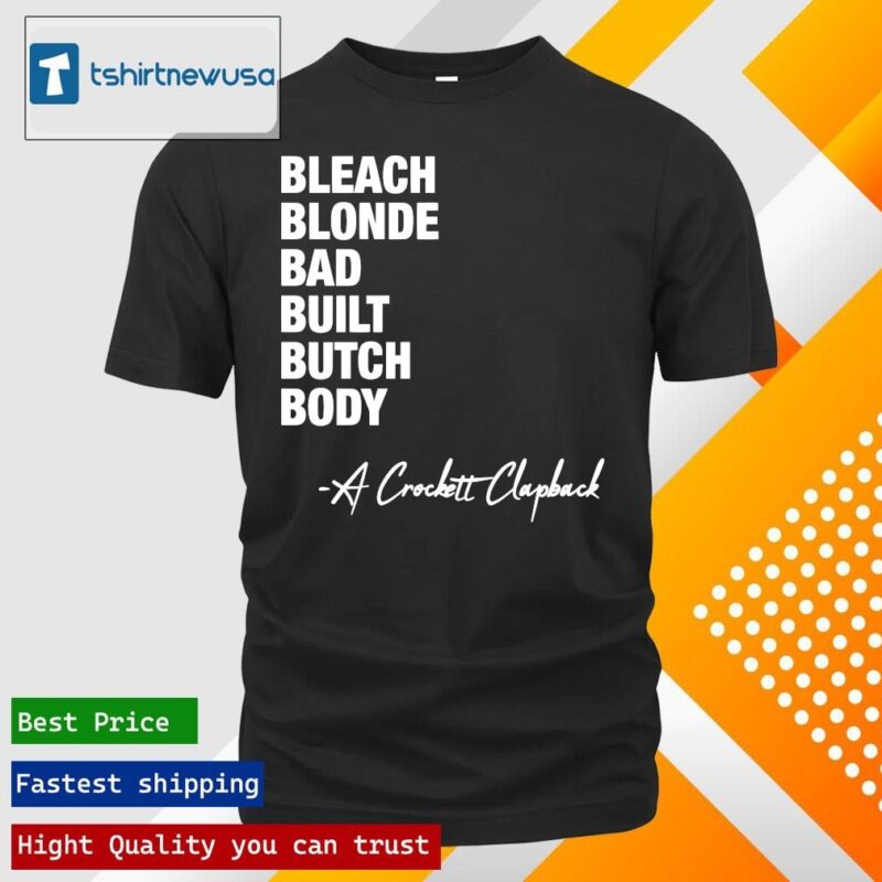 Official The Clapback Collection By Jasmine Crockett 2024 T Shirt