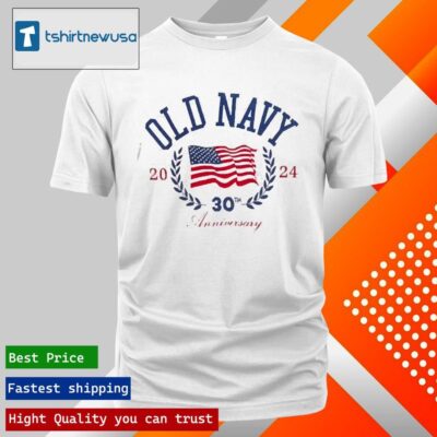 Original Old Navy Flag 4th 0f July 2024 T Shirt