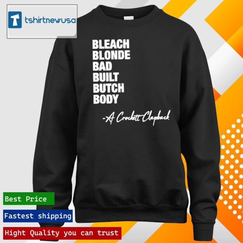 Original The Clapback Collection By Jasmine Crockett 2024 Shirt and Hoodie longsleeve