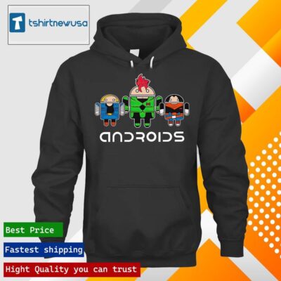 Official team four star androids shirt hoodie