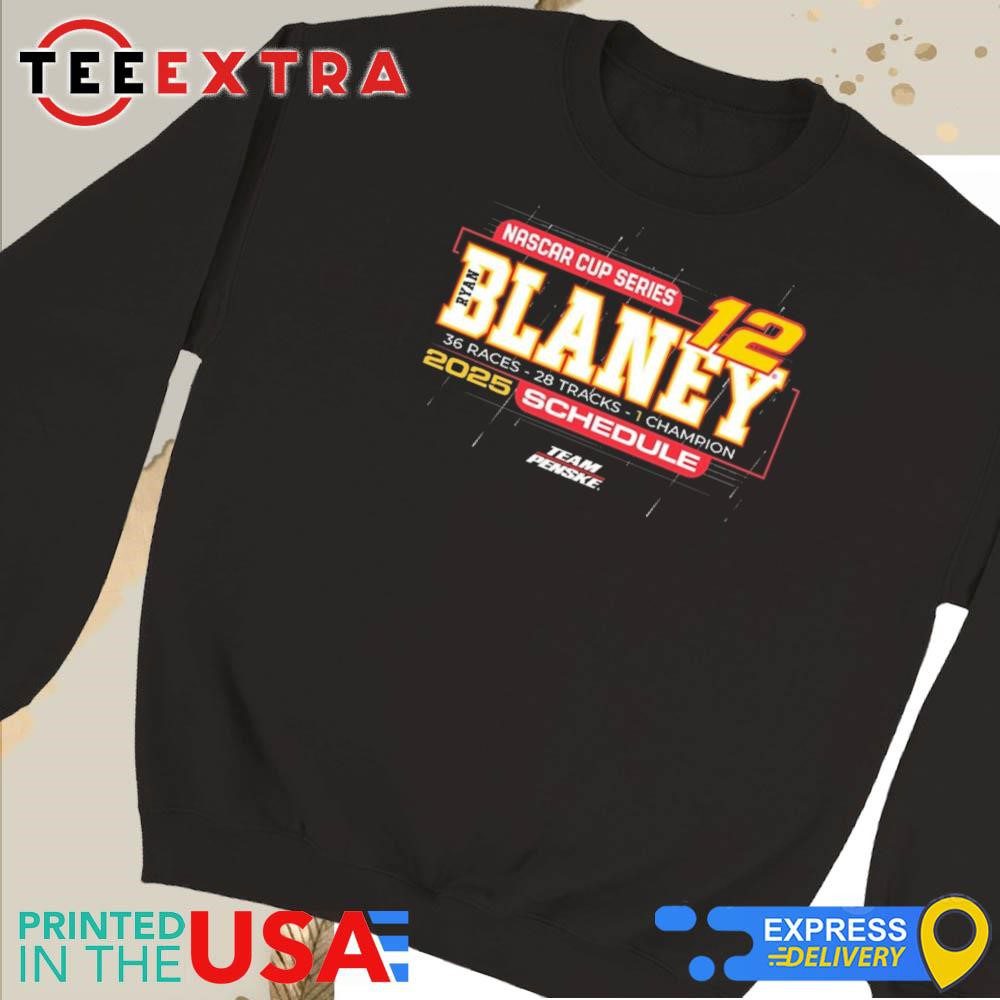 official-ryan-blaney-team-penske-2025-nascar-cup-series-schedule-sweatshirt Official Ryan Blaney Team Penske 2025 NASCAR Cup Series Schedule Sweatshirt