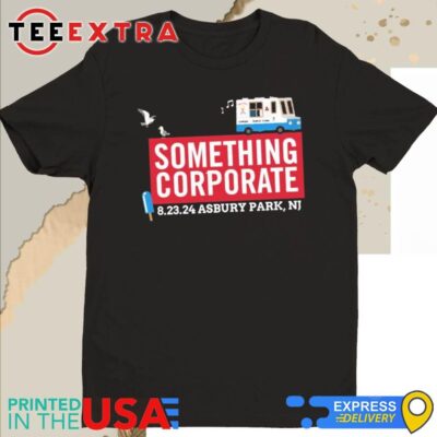 Something Corporate Asbury Park Setlist Shirt