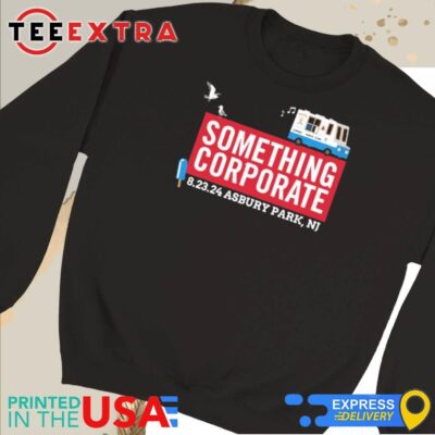 Something Corporate Asbury Park Setlist Sweatshirt