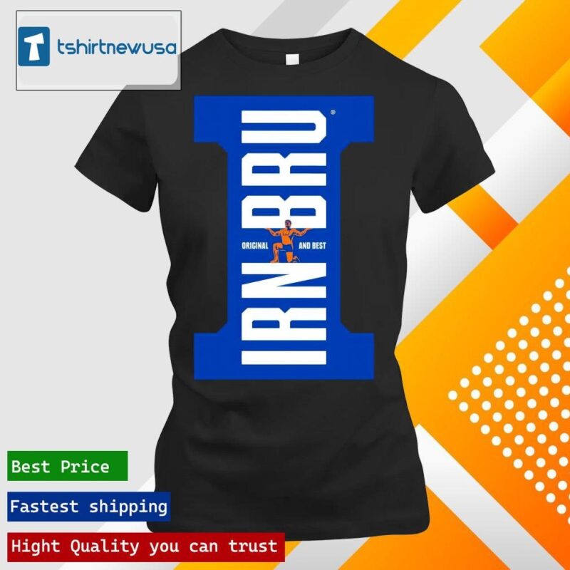 Original Irn Bru Merchandise T ladies tee shirt