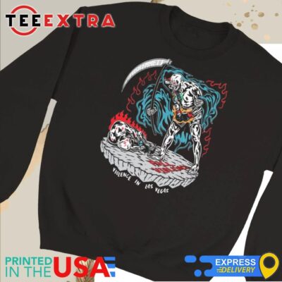 Official Josh Emmett Moments Violence In Las Vegas Sweatshirt