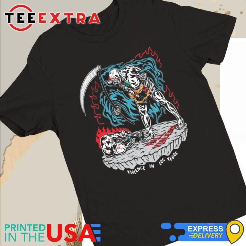 Official Josh Emmett Moments Violence In Las Vegas Women Tee
