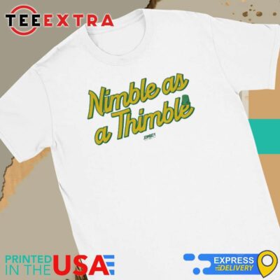 Official Nimble As A Thimble Vintage Women Tee