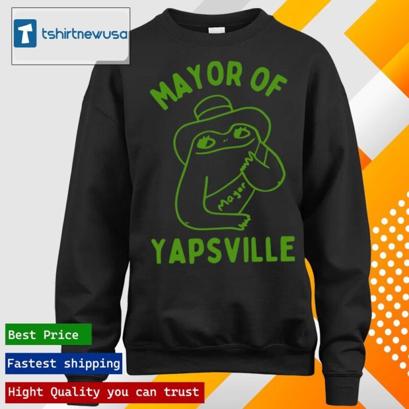 Official Mayor of Yapville longsleeve