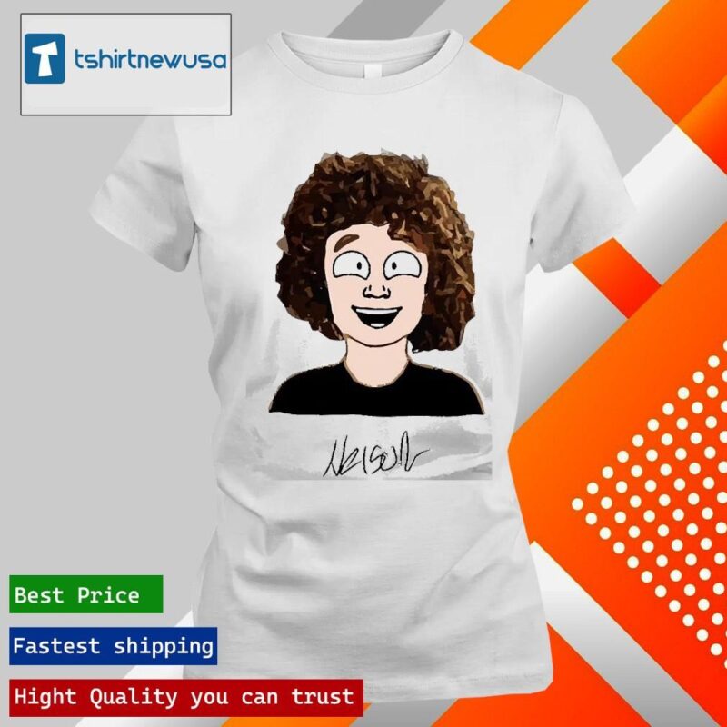 Original Nelsonneumann2028 Nelson Neumann Cartoon 2024 T Shirt and Hoodie ladies tee