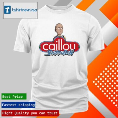 Original Saitama Caillou Shippuden One-Punch Man 2024 T Shirt