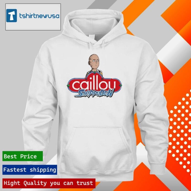 Original Saitama Caillou Shippuden One-Punch Man 2024 T hoodie