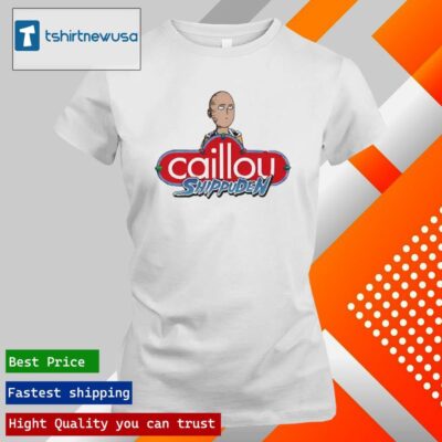 Original Saitama Caillou Shippuden One-Punch Man 2024 T ladies tee
