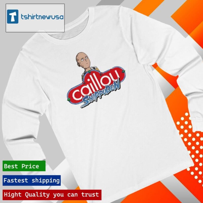Original Saitama Caillou Shippuden One-Punch Man 2024 T longsleeve