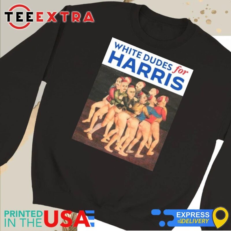 Official Grandoldmemes White Dudes For Harris Sweatshirt