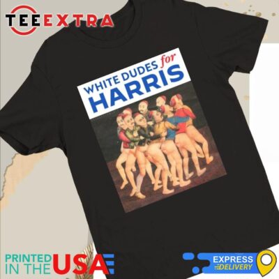 Official Grandoldmemes White Dudes For Harris Women Tee