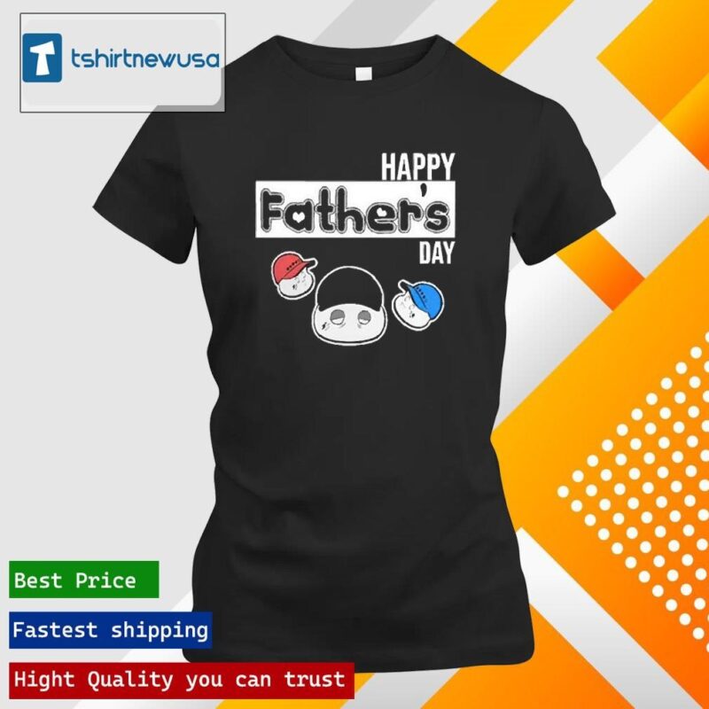 Premium Moshimoshimoan metokur happy father’s day 2024 T ladies tee shirt