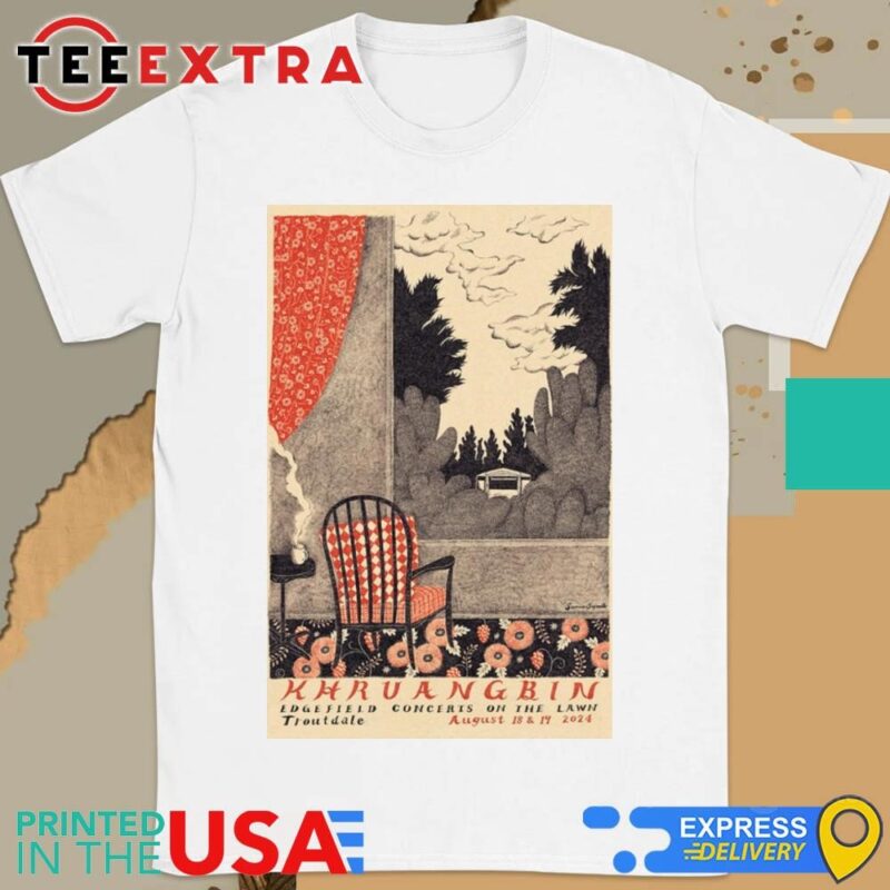 Official Khruangbin Edgefield Concerts On The Lawn Troutdale August 18 And 19, 2024 Shirt