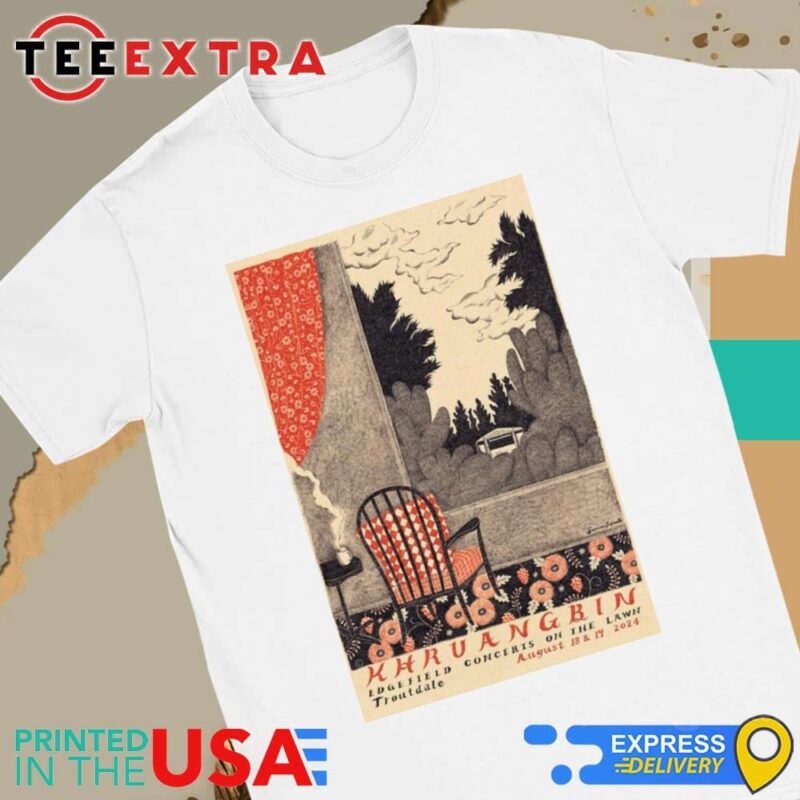 Official Khruangbin Edgefield Concerts On The Lawn Troutdale August 18 And 19, 2024 Women Tee