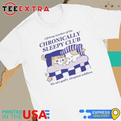 Official Maobabie Lifelong Member Of The Chronically Sleepy Club We Are God's Sleepiest Soldiers Women Tee