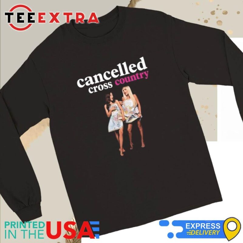 Official Cancelled Cross Country Spring '24 Tour Long Sleeve Tee