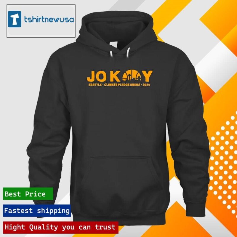Official Official Jo Koy Seattle Climate Pledge Arena 2024 T-shirt and Hoodie hoodie