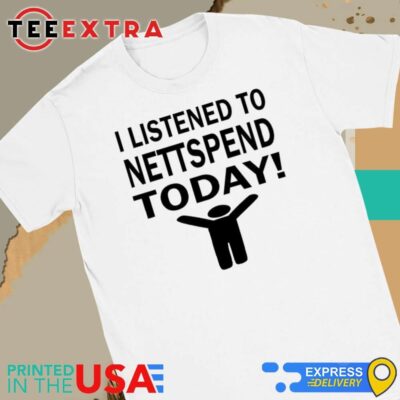 Official Pluggnb Lounge Merch I Listened To Nettspend Today Women Tee