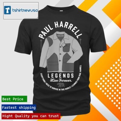 Tristar Trading Merch Paul Harrell Legends Live Forever Fundraiser T-Shirt