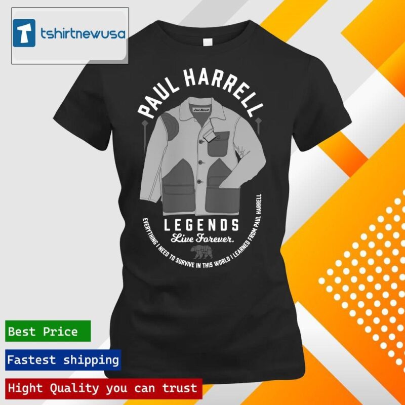 Tristar Trading Merch Paul Harrell Legends Live Forever Fundraiser ladies tee shirt