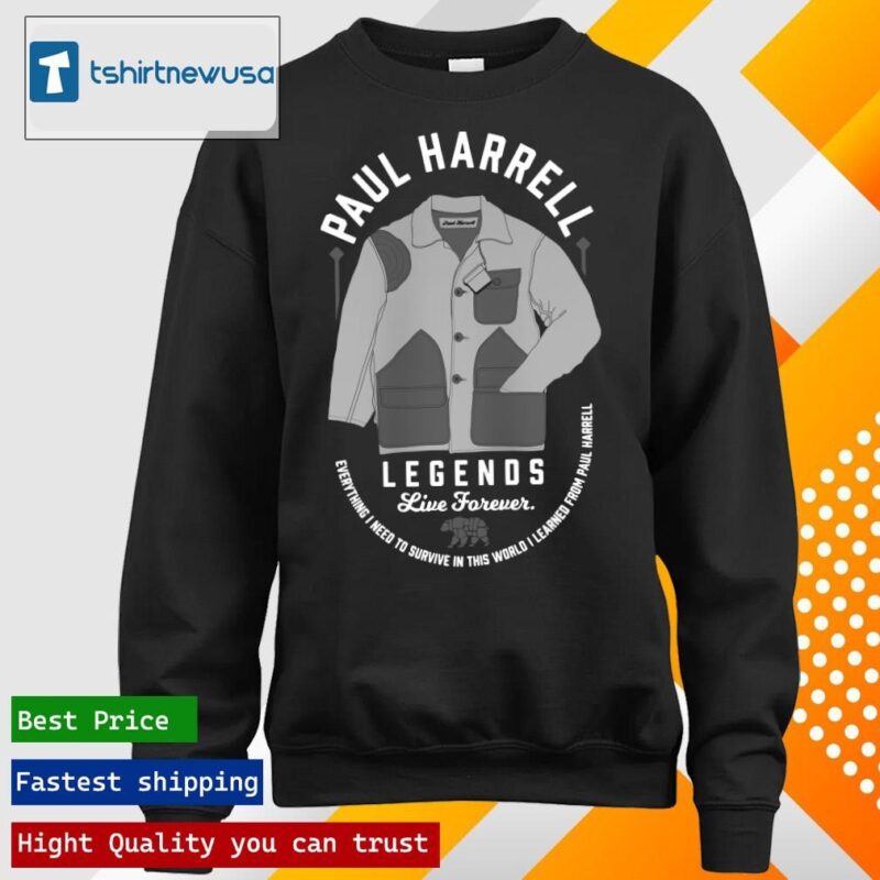 Tristar Trading Merch Paul Harrell Legends Live Forever Fundraiser longsleeve