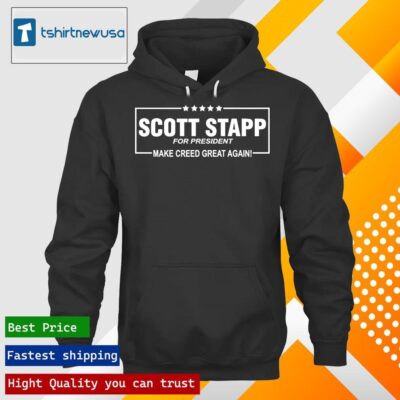 Premium Butt Rock Scott Stapp For President Make Creed Great Again hoodie